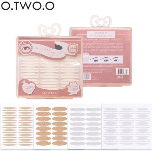O.TWO.O Double Eyelid Sticker Beauty eye stickers Invisible fiber strips naturally sticky Transparent waterproof eye sticker