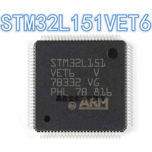 1PCS 100% new original authentic STM32L151VET6 QFP-100 32L151VET6 QFP100 32-bit microcontroller chip