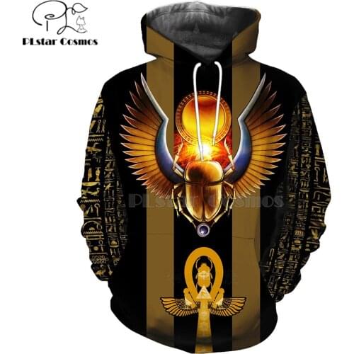 Mysterious retro ancient Horus Egypt goddess Pharaoh totem 3d hoodies/Sweatshirt Winter autumn funny long sleeve streetwear-27
