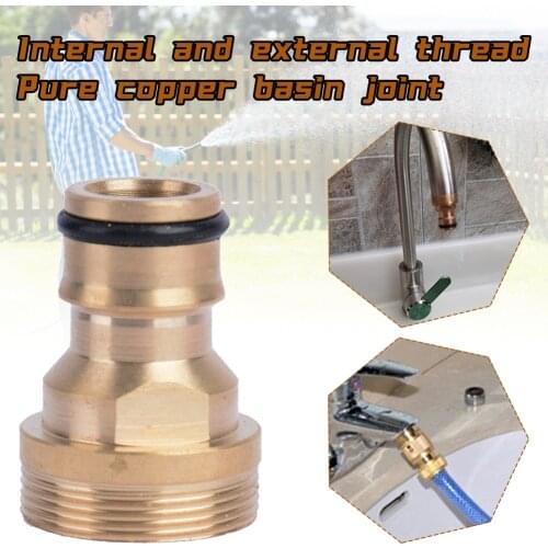 Universal Brass Hose Tap Connector Quick Connector Garden Faucet Adapter for Garden Hose Fittings Hose Connection Accessorries