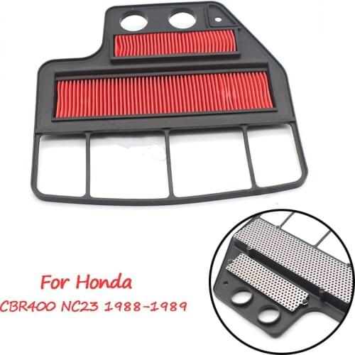 Motorcycle Air Intake Filter Cleaner Motorbike Cotton Gauze Air Filter For Honda CBR400 CBR 400 NC23 1988-1989