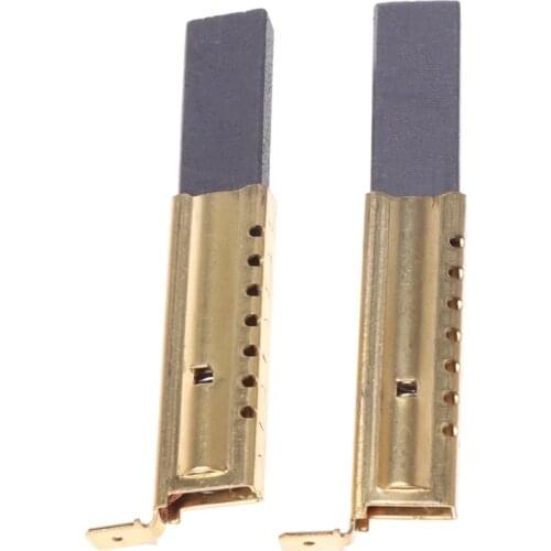1 Pair Useful Washing Machine Motor Carbon Insert Brushes L94MF7 For Whirlpool