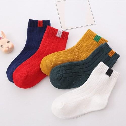 10PCS Autumn Winter New Cotton Socks Car Soft Baby Socks for Gifts Children Ankle Sock for Children Boy Girl Cartoon Socks Black