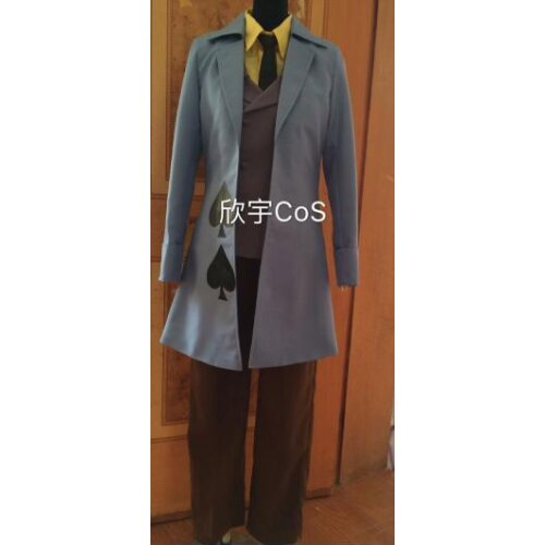 2016 APH Axis Powers Hetalia Alfred F Jones poker cosplay costume Male US USA America poker Cosplay Costume set