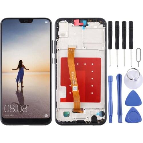 2019 LCD Screen and Digitizer Full Assembly for Huawei P20 Lite / Nova 3e