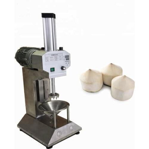 2021 New Type Coconut Peeling And Trimming Machine