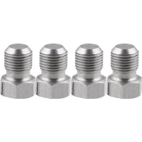 4Pcs Oil Squirter Plug Set For Honda B17A B16 B16A B16A2 B18C B18C1 Aluminum