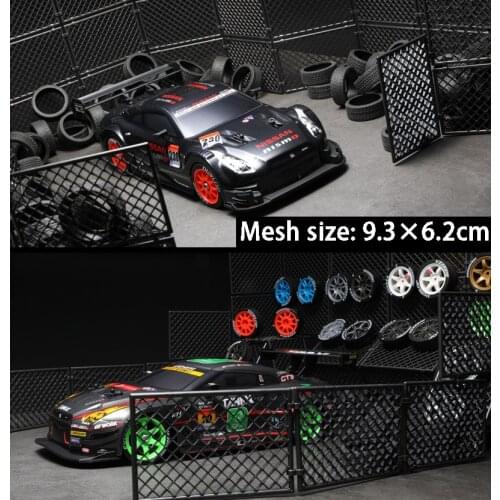 DIY model accessories remote control car scene props assembled garage