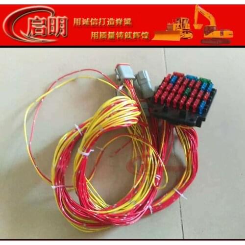 Free shipping for excavator parts Cart320B fuse holder assembly digger