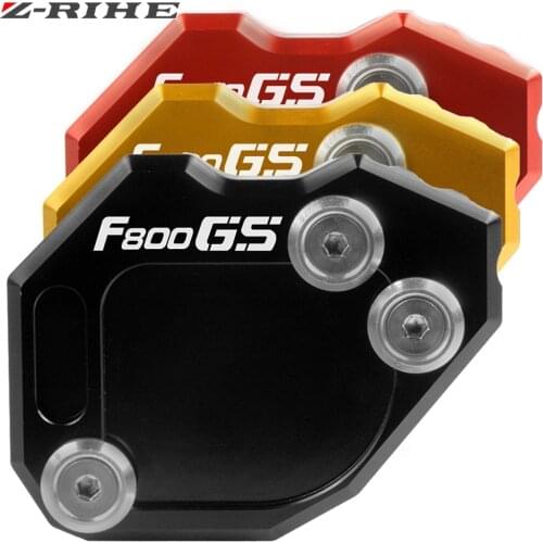 Side Stand Enlarge Plate Kickstand Extension For BMW F800GS F800 GS F 800 GS 2008 2009 2010 2011 2012 2013 2014 2015