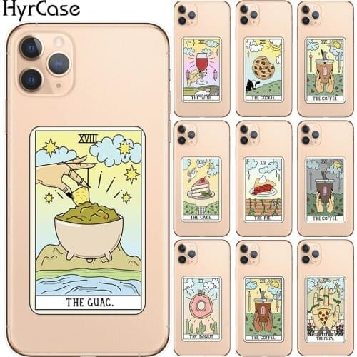 Case for Coque iPhone 11 Pro Max Aesthetic Art Coffee Pizza Cake Silicone Cover for iPhone X XS XR 6 6S 7 8 Plus 5S SE 2020 SE2