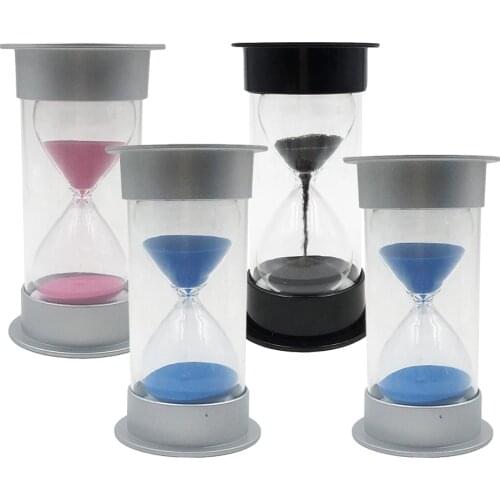 10/15/20 Seconds /2 Minutes Colorful Sandglass Hourglass Sand Clock Timer Counter On Countertop Shelf Decor Ornament Kids Gift