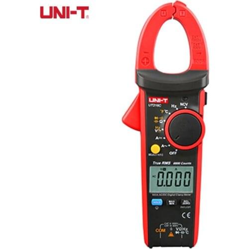 Hot Selling UNI-T UT216C 600A Digital Clamp Meters NCV V.F.C Diode LCD Backlight LCD Display AC DC Auto Range Multimeters