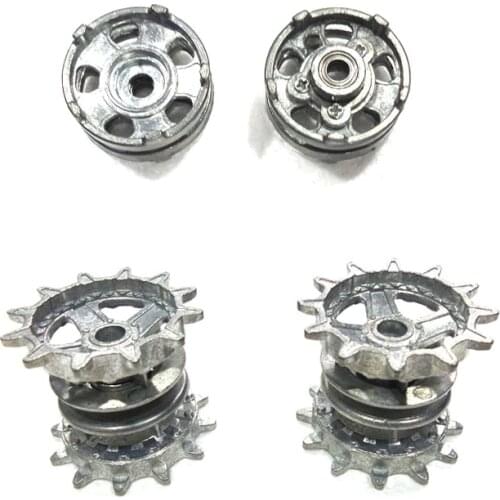 Henglong3938 3938-1 Russian T90 1/16 RC tank upgrade parts metal driving wheel + inducer