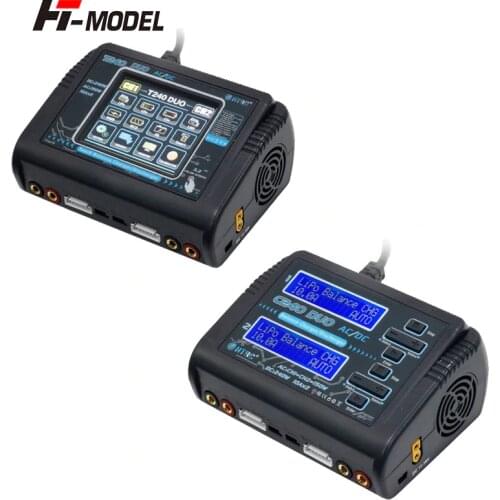 HTRC T240 C240 RC Charger AC 150W DC 240W 10A Dual Channel Lipo Battery Balance Charger Discharger For RC Drone Multicopter