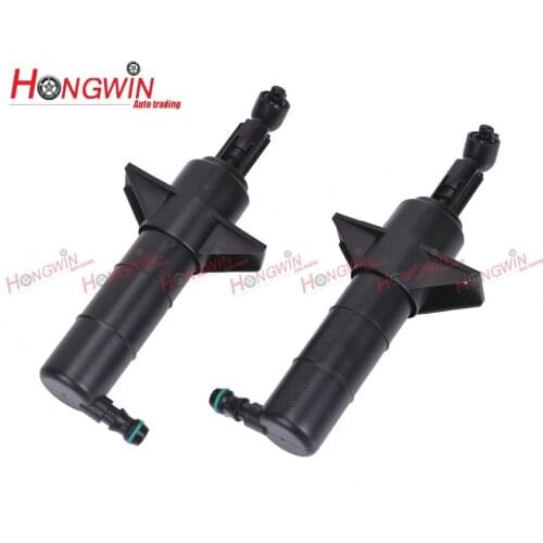 HW 2048601347 & 2048601447 Driver Left & Right Headlight Headlamp Washer Wiper Nozzle For Mercedes X204 GLK350 09-14