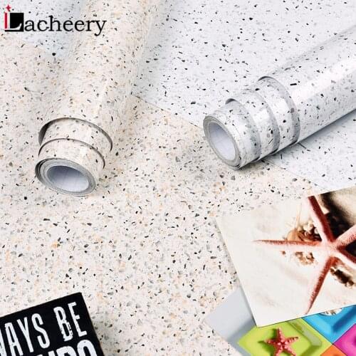 Kitchen Waterproof Table Stickers Bathroom Tile Wall Sticker Marble Contact Paper Self-adhesive Floor Wallpaper Decal Room Decor