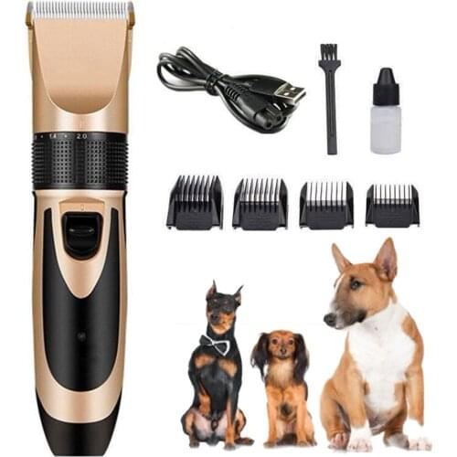 New Professional Pet Dog Hair Trimmer Animal Grooming Clippers Cat Cutter Machine Shaver Electric Scissors Mower Clipper