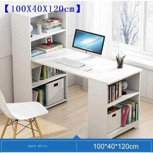 Oficina Tavolo Tafelkleed Standing Notebook Portatil Bed Tray Escritorio Lap Stand Laptop Mesa Bedside Desk Table With Bookcase
