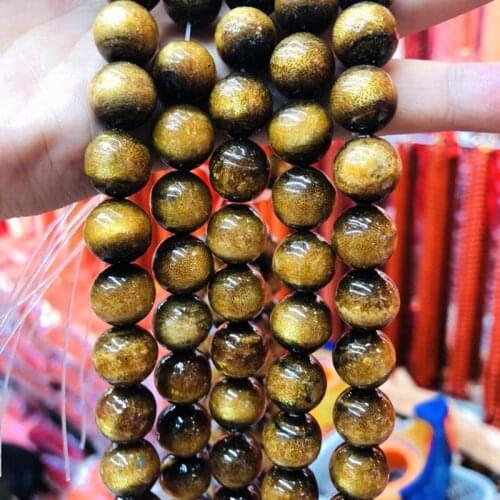 Wholesale A quality Golden Coral 6mm 8mm 10mm 12mm Full Strand Gem Stone Loose Beads 15.5" 1 string