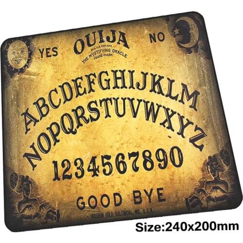 Ouija board mouse pad 240x200x3mm mousepads best gaming mousepad gamer Christmas gifts personalized mouse pads Colourful pc pad