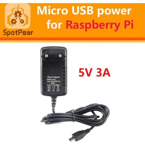 Raspberry pi power 5V 3A