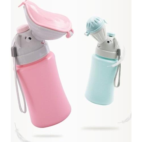 Portable Convenient Travel Cute Baby Urinal Kids Potty Girl Boy Car Toilet Potties Vehicular Urinal Traveling Urination New Drop