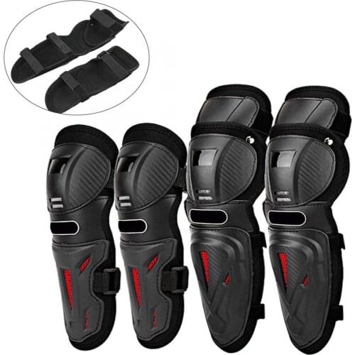 Universal motorcycle safety gear 4 Pcs Riding Knee Pads Motorcycle Bracelet Riding Anti-fall Cold Knee Pads Elbow