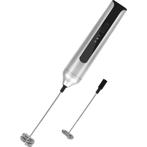 USB Electric Milk Frother 3 Speeds Cappuccino Coffee Foamer Handheld Egg Beater Hot Chocolate Latte Drink Mixer Blender