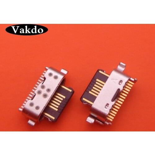 2pcs mini usb jack connector socket charging replacement dock plug For Umidigi UMI One Pro / z2 / Z2 pro / One MTK Helio P23