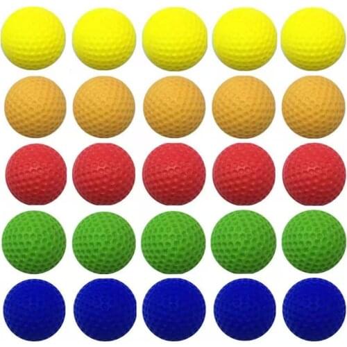 25PCS PU Ammo Refill Replace Bullet Balls Pack Children Kids Toy Compatible For Nerf Rival Blasters Apollo Bullets