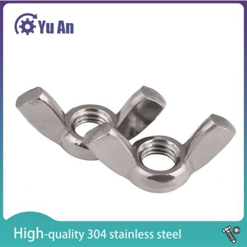 Stainless Steel Butterfly Nut \ Butterfly Claw Nut Ingot Nut 5PCS
