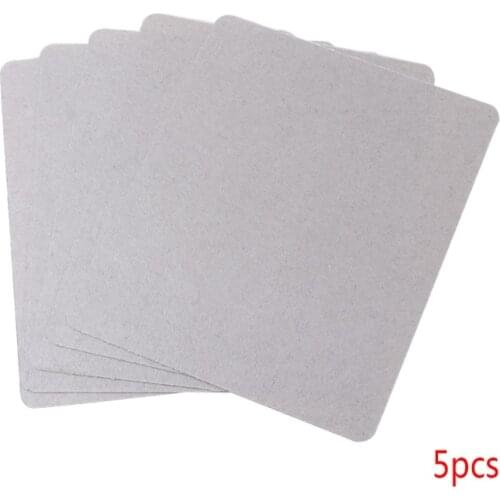 5Pcs Mica Plate Sheets Microwave Oven Replace Part 120x150mm Universal For Midea