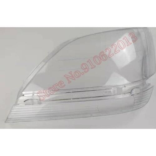 Car Plexiglass Head Light Lampshade Lamp Shell Case Transparent Lens Front Headlight Cover Replacement For Lexus RX300 1999-2002
