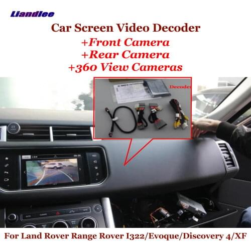 Car Reverse Image Decoder Front Rear View 360 HD Camera For Land Rover Range Rover l322/Evoque/Discovery 4/XF VGA LVDS Interface