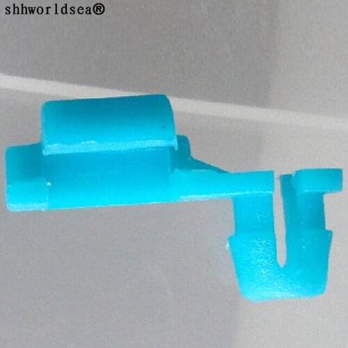 Shhworldsea auto clip fastener Rod EndClip-Right Holds 4mm Prop Rod for Mazda 9927-80-404 Ford E6DZ5421952A, E83Z-5421952B
