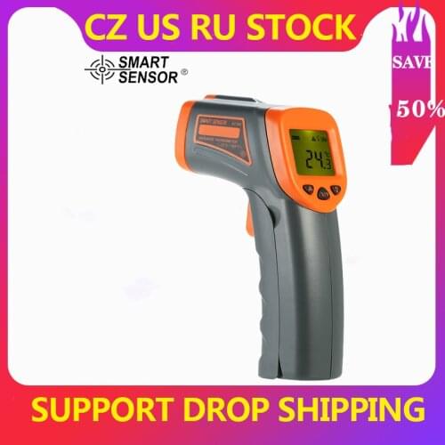 SMART SENSOR infrared Termometro -32~380℃ Digital Non-contact IR Infrared Термометр Temperature Tester Pyrometer LCD Display