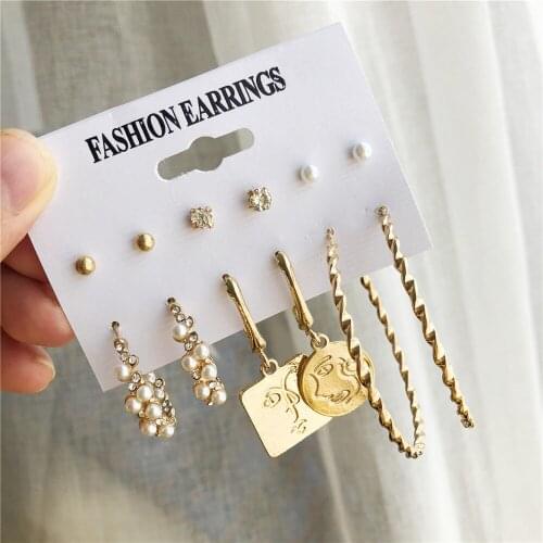 Женские золотые серьги Dowaka China At AliExpress