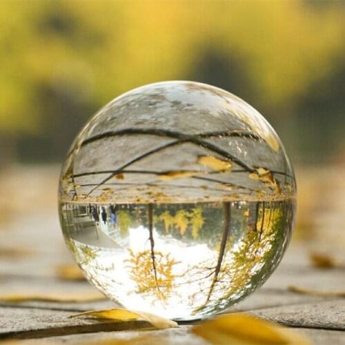 50-80mm Large Photographing crystal ball Feng Shui Home Art Decor Sphere Grazing Ball Photography Props for amateur photographer