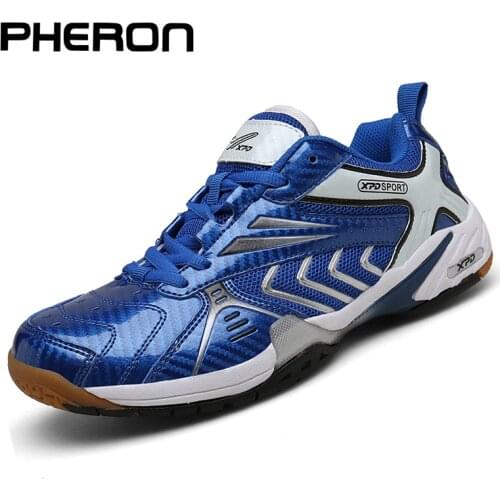Professional Row Of Shoes Mens Sports Breathable Volleyball Shoes Women Damping Skidproof Tennis Sneakers