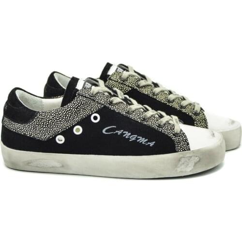 CANGMA Luxury Brand Designer Men Sneakers Cow Suede Man Casual Shoes vintage Male Vulcanized Sneaker 2021