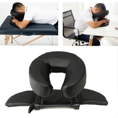 Home Massage Kit-Deluxe Adjustable Headrest & Face Pillow / Home & Family Massage Beauty Cradle Rest Pad For Desk & Tabletop