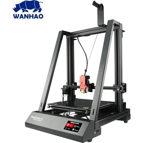 New Wanhao FDM Desktop 3D Printer Machine Duplicator 9 D9/300 MK2 With Auto Leveling Big Print size 300*300*400mm Free Shipping