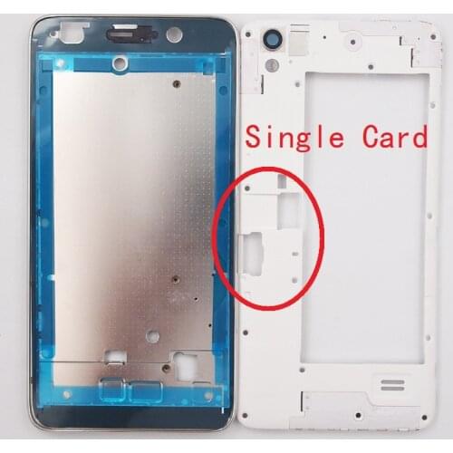 BaanSam New Front Frame Middle Frame Housing Case For Huawei Ascend G620S G621 Honor Play 4 With Antenna+Camera Lens