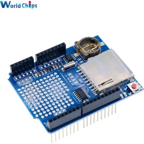 New Data Logger Module Logging Recorder Shield V1.0 For Arduino UNO SD Card One