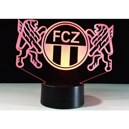 New trophy 3D light colorful touch LED table lamp bedroom bedside lamp led light creative product gift acrylic night light