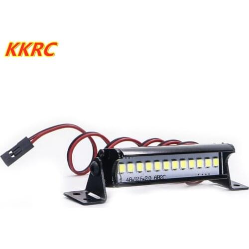 RC Car 55MM Super Bright Light Bar for 1/10 RC Crawler Axial SCX10 90046 D90 Upgrade Parts