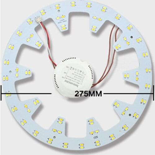 LED Ceiling Lamp Round Light 24W LED Light Board 5730SMD Energy Saving Expectancy LED Lamp Three Light Colors Led Lamp