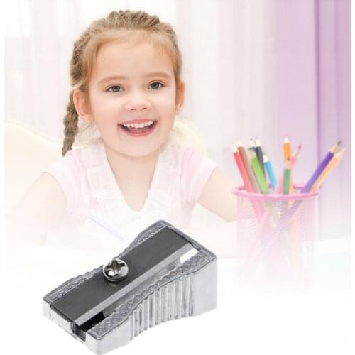 Metal Pencil Sharpener Cute Classical Makeup Pen Sharpener Gift Pencil School Back To Stationery For Girls Sharpener Suppli Z0P2