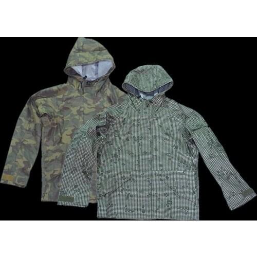 Outdoor ultra lightweight storm jacket desert night camouflage outdoor hard shell coat